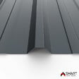 BRAVO THE SMART SOLUTION - Tôle bac acier - Toiture - Couverture - plaque TR45 Coloris Gris Anthracite RAL 7016 Dimensions 2000x1050x0.50mm - vignette
