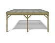 ALTANKA - Carport, abri de voiture  5.8x5.06 m - 29 m2 - couverture PVC  - CAR23PVCTR - vignette