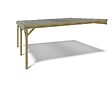 ALTANKA - Carport, abri de voiture  5.8x5.06 m - 29 m2 - couverture PVC  - CAR23PVCTR - vignette