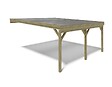 ALTANKA - Carport, abri de voiture  5.8x5.06 m - 29 m2 - couverture PVC  - CAR23PVCTR - vignette