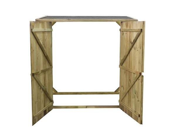 ALTANKA - Armoire de jardin à outils 1.66x0.82 m H.1.86 - DOM85 - large