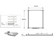 ALTANKA - Abri de jardin en bois - 1.5x3 m avec extension de 4x2.76 m - 15.56 m²- Traité - DOM673+DOS194 - vignette