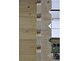 ALTANKA - Abri de jardin en bois - 30m2 - 6x5m - Ep. 40mm - Couleur: naturel - DOM747 - vignette