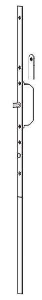 FERCO - Kit rallonge SB SECURY X à  têtière U 24x6mm bouts carrés - FERCO - K-19421-02-0-1 - large