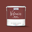 NUANCE - Peinture Velours - Rouge flamboyant - 2L - vignette
