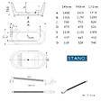 STANO - Baignoire îlot design ovale FINDLAY blanche 160 cm - vignette