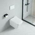 STANO - Cuvette WC suspendu CALETO - sans bride et avec frein de chute - vignette