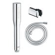 GROHE - Pack douchette 1 jet Vitalio Get Stick + Flexible de douche VitalioFlex Comfort + Support mural Vitalio Universal chromé - vignette