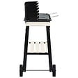 VIDAXL - vidaXL Barbecue au charbon de bois avec roulettes - vignette
