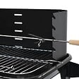 VIDAXL - vidaXL Barbecue au charbon de bois avec roulettes - vignette