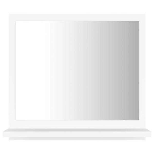 VIDAXL - vidaXL Miroir de salle de bain Blanc 40x10,5x37 cm Bois d’ingénierie - large