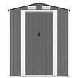 VIDAXL - vidaXL Abri de jardin Gris clair 192x191x223 cm Acier galvanisé - vignette