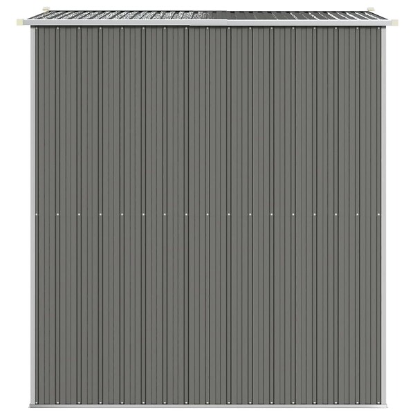 VIDAXL - vidaXL Abri de jardin Gris clair 192x191x223 cm Acier galvanisé - large
