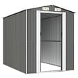 VIDAXL - vidaXL Abri de jardin Gris clair 192x274x223 cm Acier galvanisé - vignette