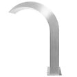 VIDAXL - vidaXL Fontaine d'étang Acier inoxydable 45 x 30 x 65 cm Argenté - vignette
