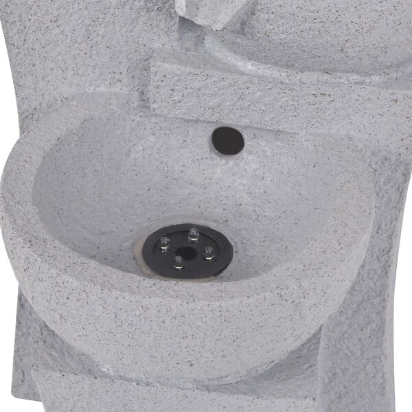 VIDAXL - vidaXL Fontaine d'intérieur avec lampe LED Polyrésine - large