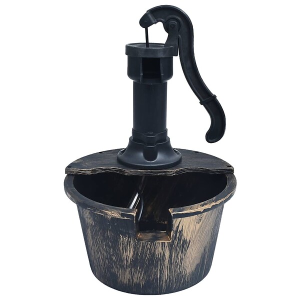 VIDAXL - vidaXL Fontaine de jardin avec pompe - large