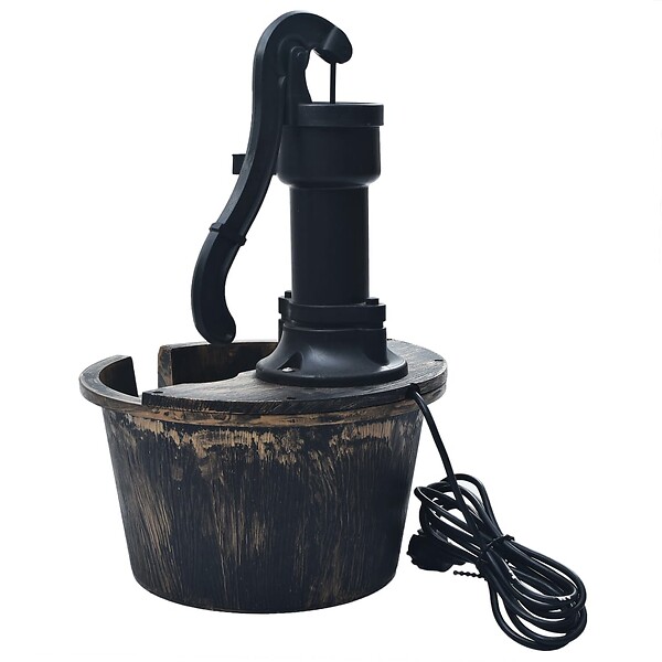 VIDAXL - vidaXL Fontaine de jardin avec pompe - large