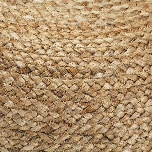 VIDAXL - vidaXL Pouf fait à la main 45 x 30 cm Jute - large