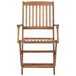 VIDAXL - vidaXL Chaises pliables de jardin 6 pcs Bois d'acacia solide - vignette