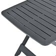 VIDAXL - vidaXL Table pliable de jardin Anthracite 79x72x70 cm Plastique - vignette