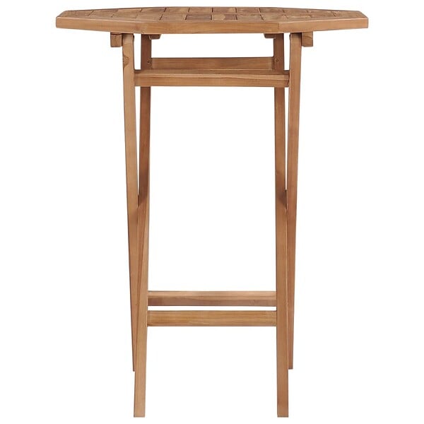 VIDAXL - vidaXL Table pliable de jardin 60x60x75 cm Bois de teck solide - large