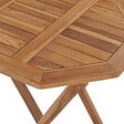 VIDAXL - vidaXL Table pliable de jardin 60x60x75 cm Bois de teck solide - vignette