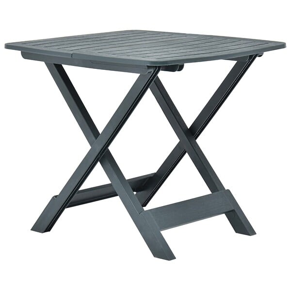 VIDAXL - vidaXL Table pliable de jardin Vert 79x72x70 cm Plastique - large