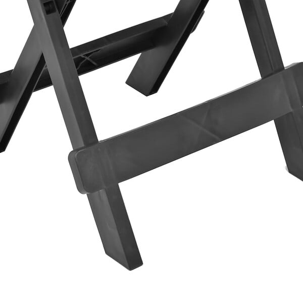 VIDAXL - vidaXL Table pliable de jardin anthracite 45x43x50 cm plastique - large