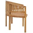 VIDAXL - vidaXL Banc de jardin en forme de banane 180 cm bois de teck solide - vignette