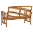 VIDAXL - vidaXL Banc de jardin 119 cm bois d'acacia solide - vignette