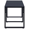 VIDAXL - vidaXL Banc de jardin 180 cm Panneau PS Noir - vignette