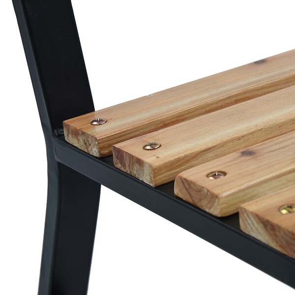 VIDAXL - vidaXL Banc de jardin 120 cm Bois - large