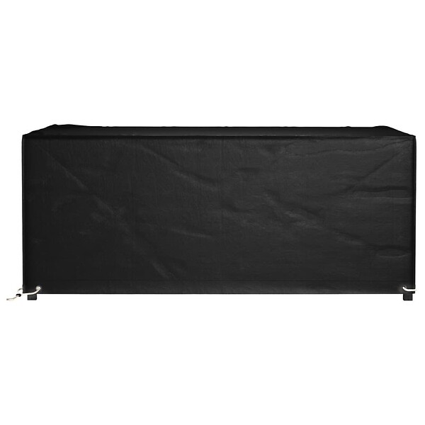VIDAXL - vidaXL Housse de salon de jardin 8 œillets 180x122x75 cm rectangulaire - large