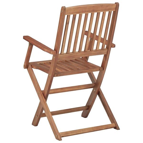 VIDAXL - vidaXL Chaises pliables d'extérieur lot de 6 Bois d'acacia solide - large