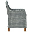 VIDAXL - vidaXL Chaises de jardin avec coussins lot de 2 Résine tressée - vignette