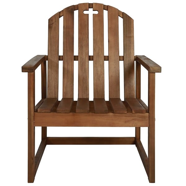 VIDAXL - vidaXL Chaises de jardin lot de 2 Bois d'acacia solide - large