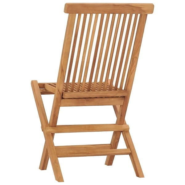 VIDAXL - vidaXL Chaises pliables de jardin lot de 8 Bois de teck solide - large