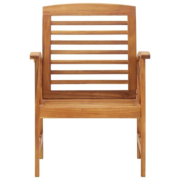 VIDAXL - vidaXL Chaises de jardin lot de 2 Bois d'acacia massif - large