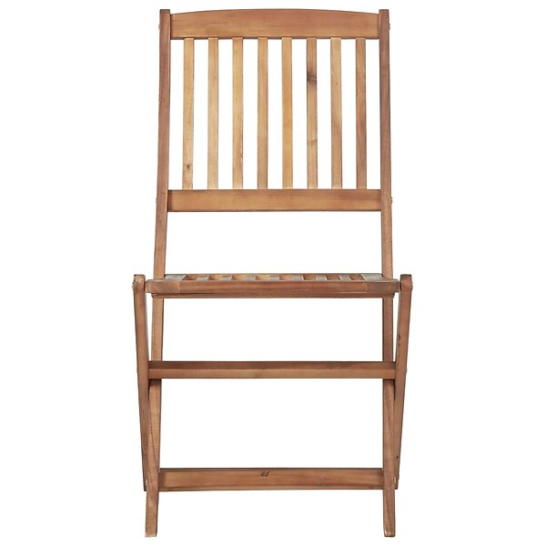 VIDAXL - vidaXL Chaises pliables d'extérieur lot de 6 Bois d'acacia solide - large