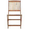 VIDAXL - vidaXL Chaises pliables d'extérieur lot de 6 Bois d'acacia solide - vignette