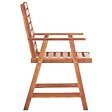 VIDAXL - vidaXL Chaises à manger d'extérieur lot de 3 Acacia massif - vignette
