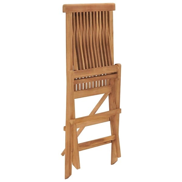VIDAXL - vidaXL Chaises pliables de jardin lot de 6 Bois de teck solide - large