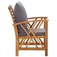 VIDAXL - vidaXL Chaises de jardin avec coussins lot de 2 Bois d'acacia massif - vignette