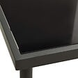 VIDAXL - vidaXL Table à dîner d'extérieur Anthracite 80x80x72 cm Verre et acier - vignette