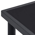 VIDAXL - vidaXL Table à dîner d'extérieur Anthracite 190x90x74 cm Acier - vignette