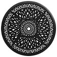 VIDAXL - vidaXL Table de jardin Noir 90x90x74 cm Aluminium coulé - vignette