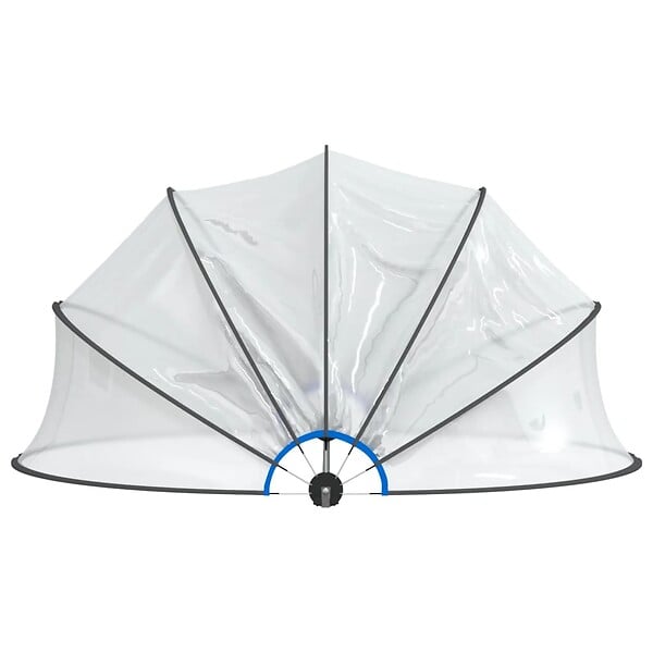 VIDAXL - vidaXL Dôme de piscine rond 467x234 cm PVC - large