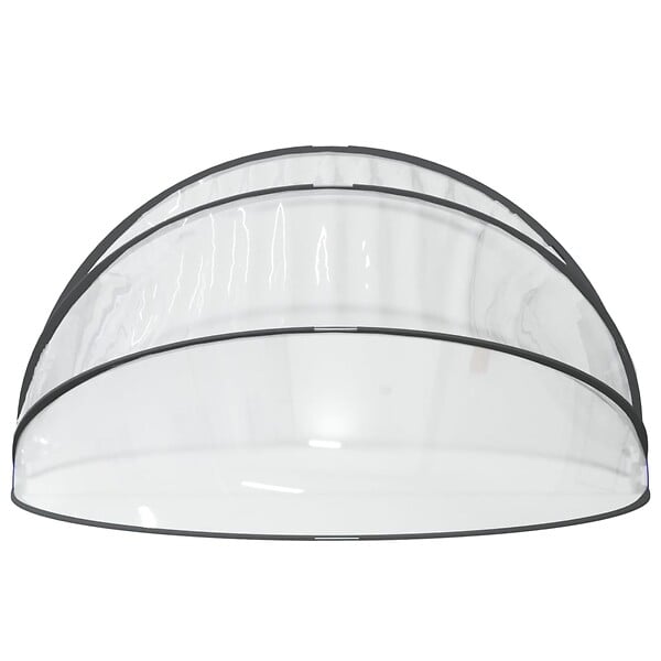VIDAXL - vidaXL Dôme de piscine rond 467x234 cm PVC - large