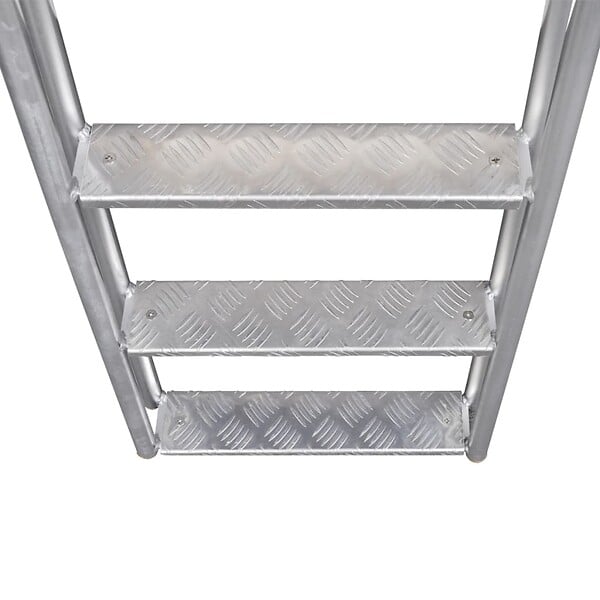 VIDAXL - vidaXL Échelle de piscine/quai à 4 marches Aluminium 167 cm - large